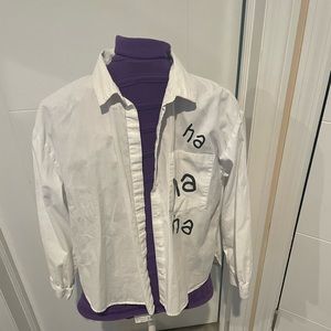 Zara Kids White Cotton Shirt Size 11-12 Girl ( height 152cm)